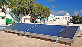 Twin Solar ventilación con energía solar térmica